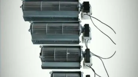 Moteur électrique de ventilateur à flux croisé AC à haute efficacité, prix d'usine, pour rideau d'air